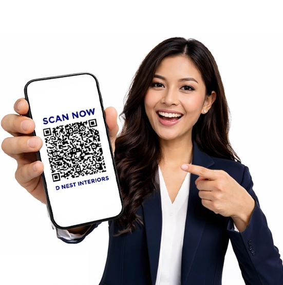 D Nest Interiors Dubai QR Code
